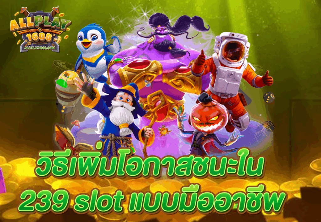 วิธีเพิ่มโอกาสชนะใน 239 slot แบบมืออาชีพ